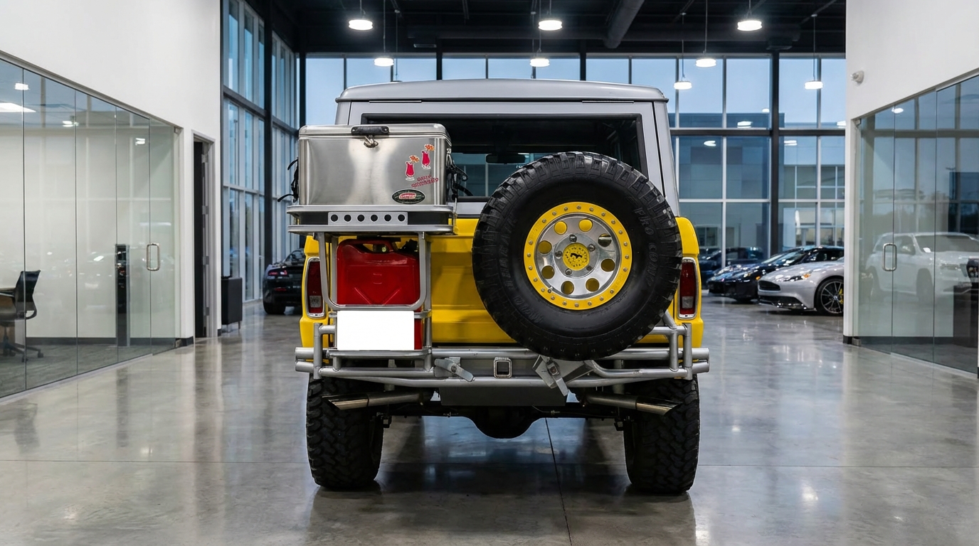 1969 Ford Bronco - Rear View - After