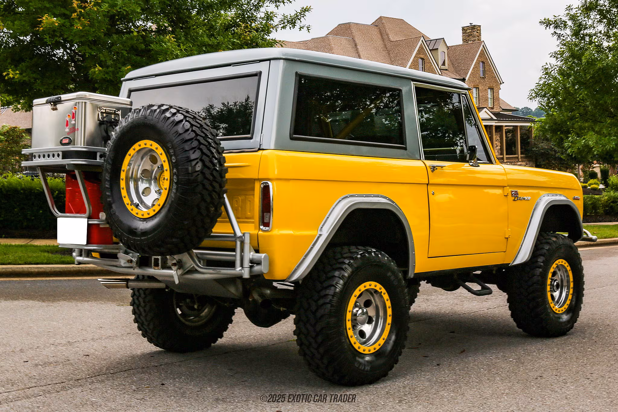 1969 Ford Bronco - Front 3/4 View - Before
