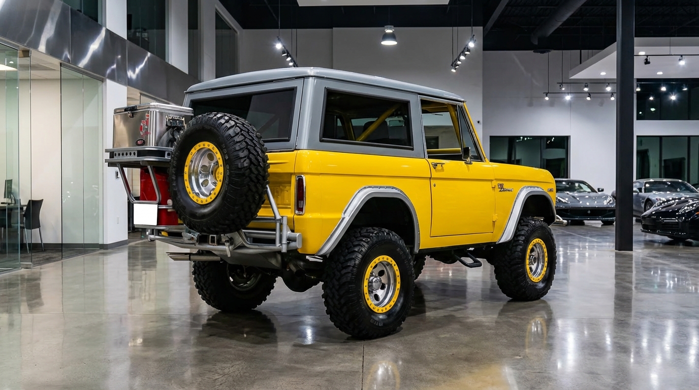 1969 Ford Bronco - Front 3/4 View - After